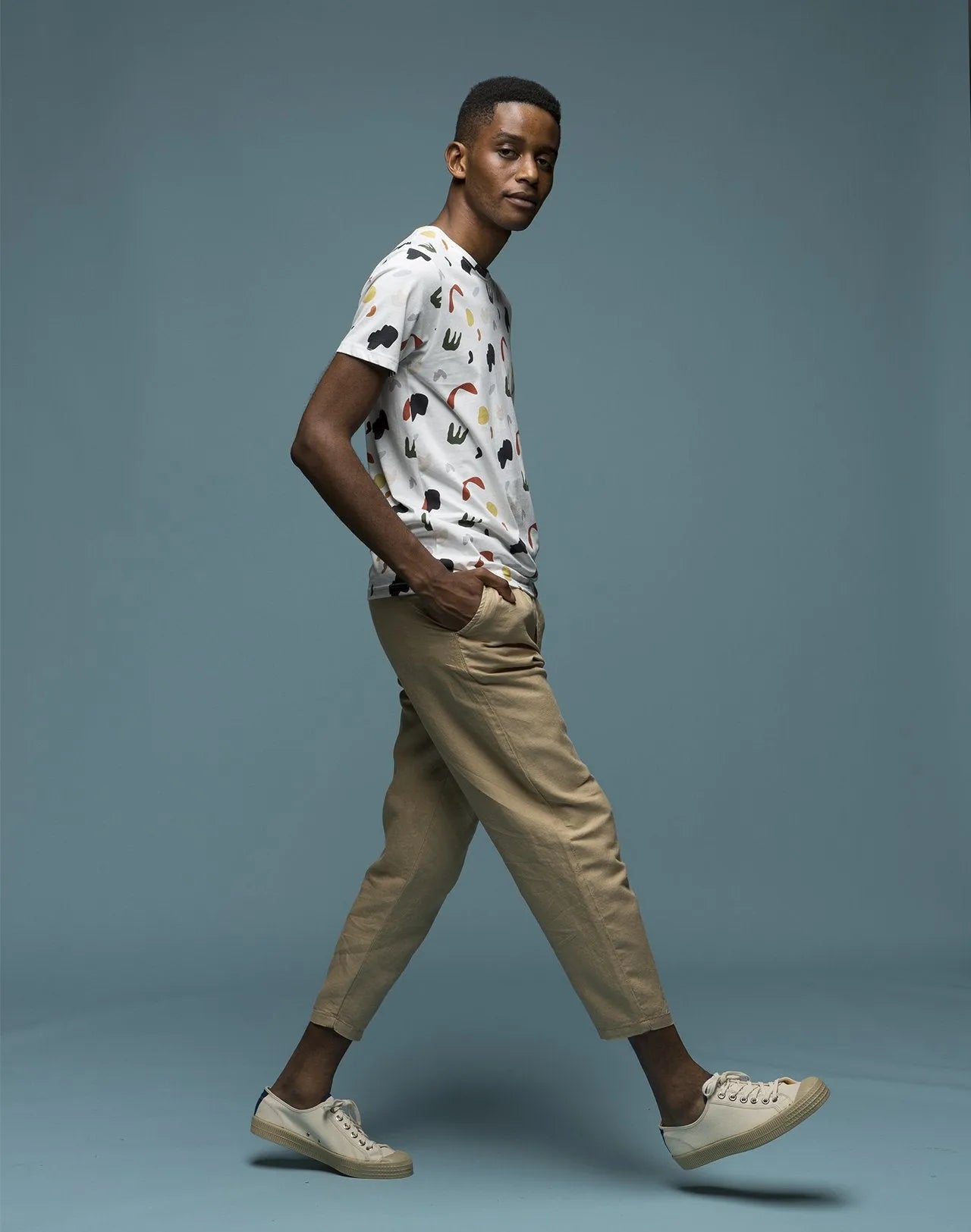 Camiseta Terrazo - ECRU