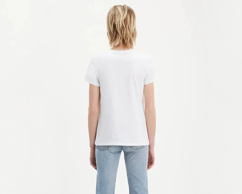 Camiseta The Perfect Tee Logo Rectangular - ECRU