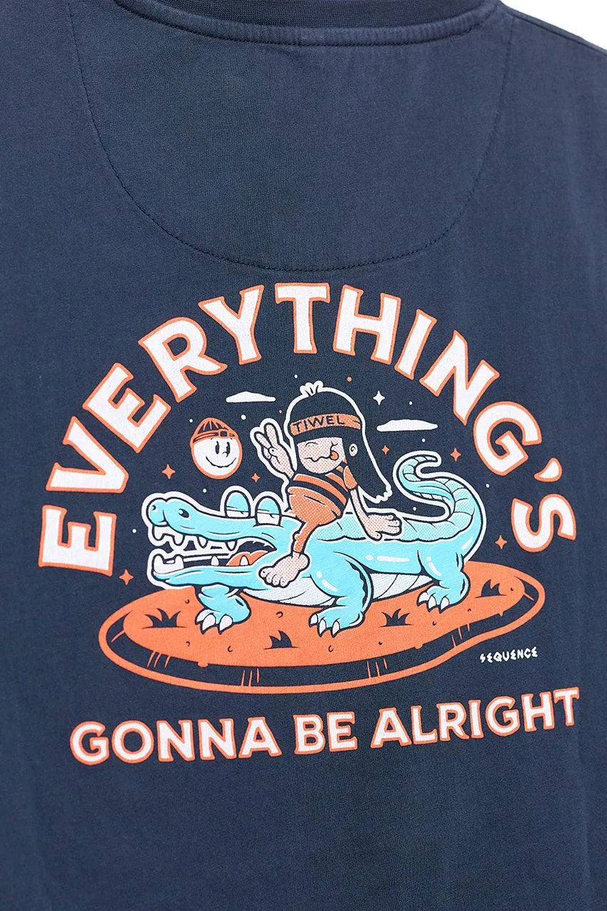 Camiseta Thing By Sequence - ECRU