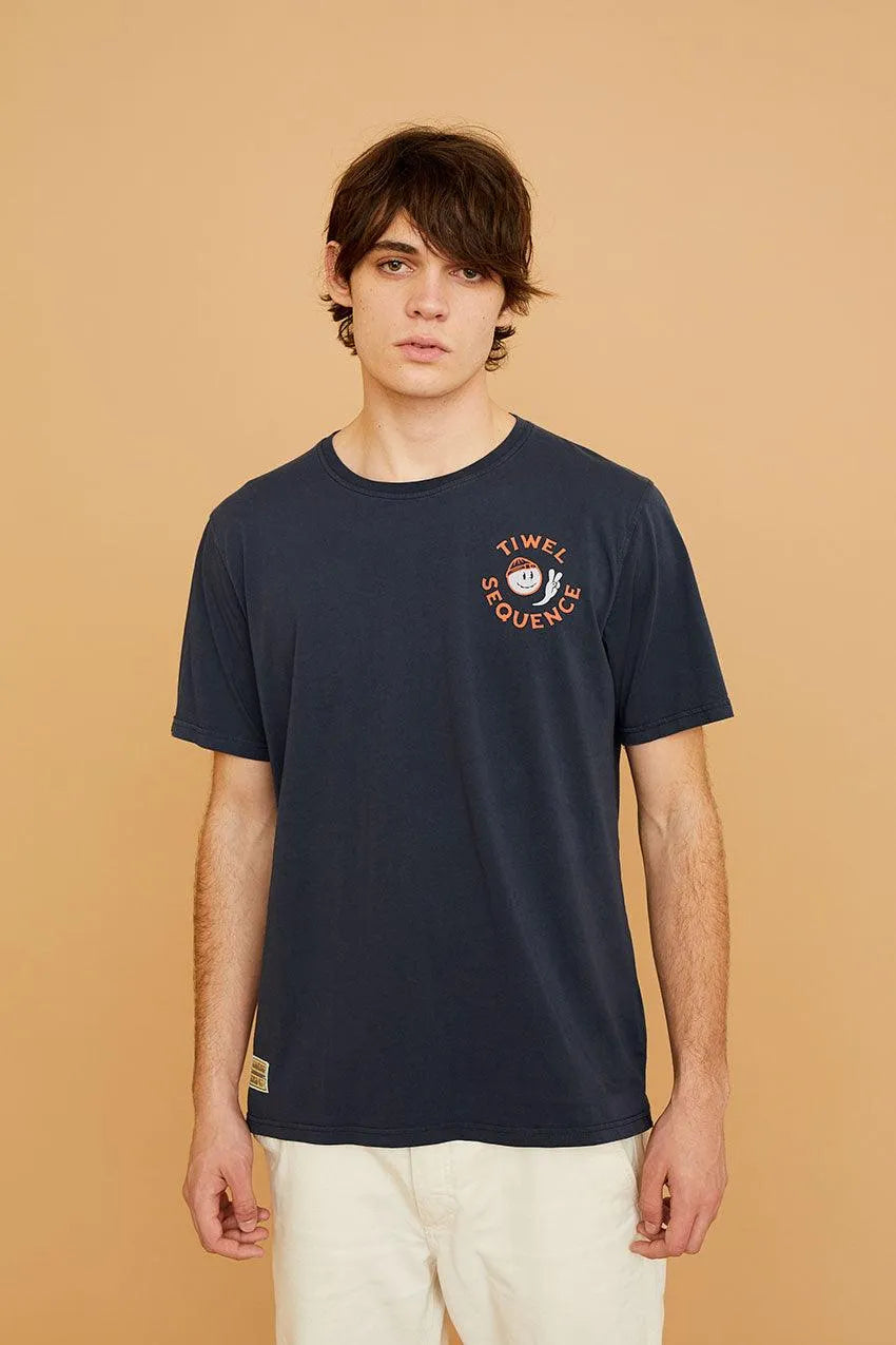 Camiseta Thing By Sequence - ECRU