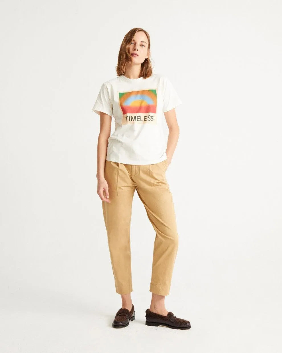 Camiseta Timeless - ECRU