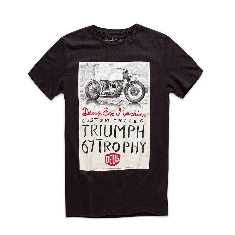 Camiseta Triumph Trophy - ECRU
