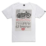Camiseta Triumph Trophy - ECRU