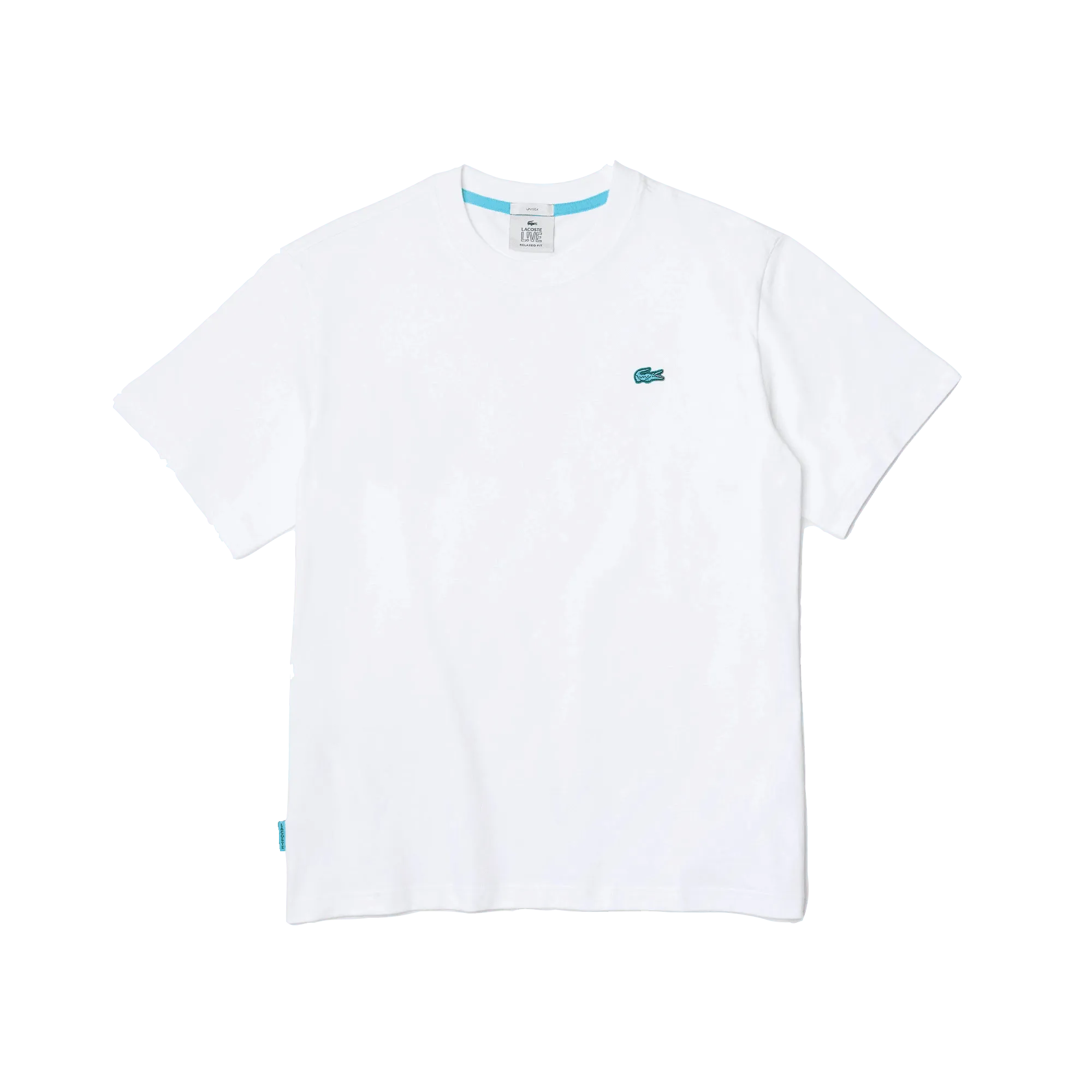 Camiseta unisex Lacoste L!VE en algodón - ECRU
