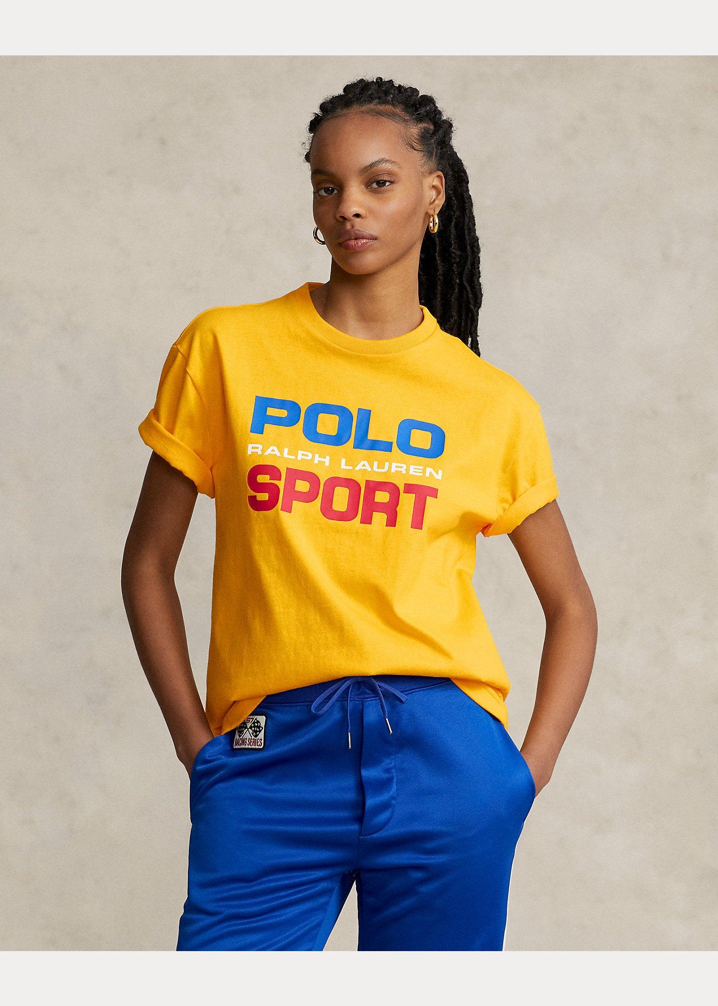 Camiseta Unisex Ralph Lauren Classic Fit Polo Sport de punto - ECRU