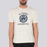 Camiseta USN Cat - ECRU