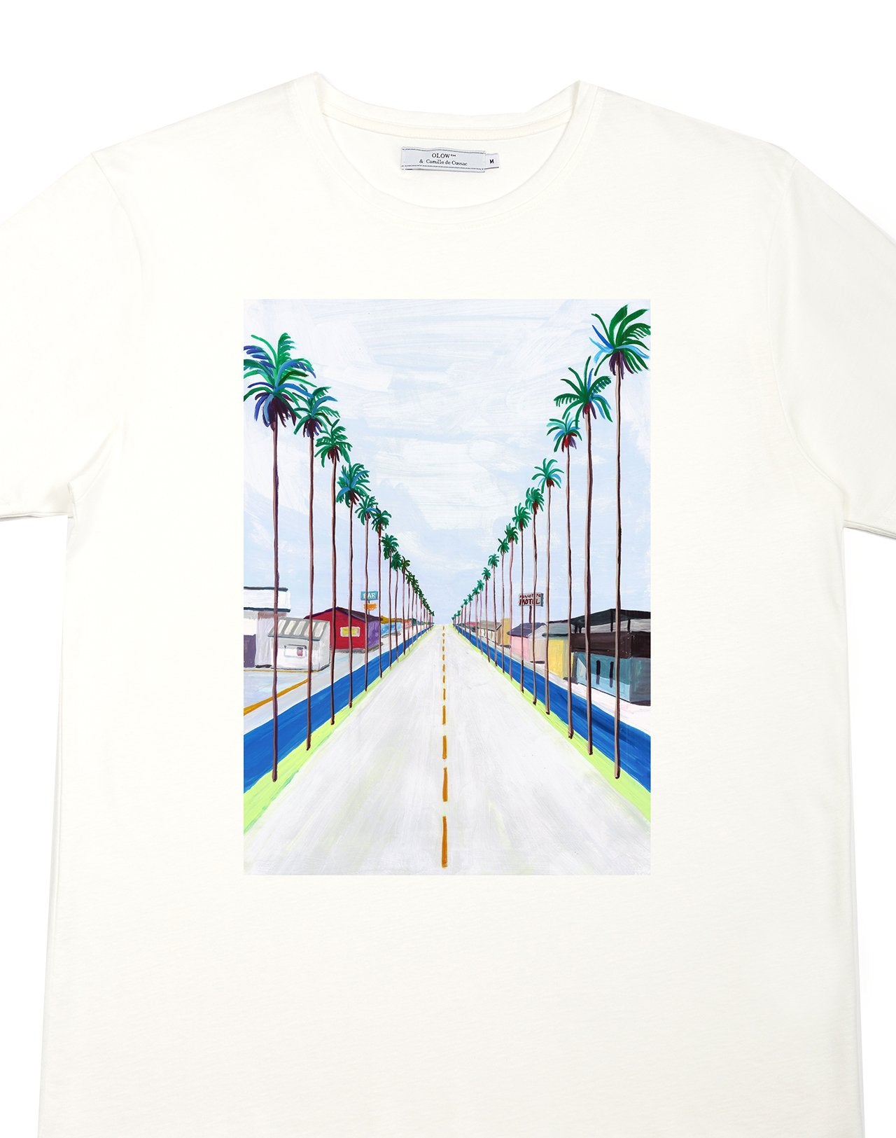 Camiseta Venice - ECRU