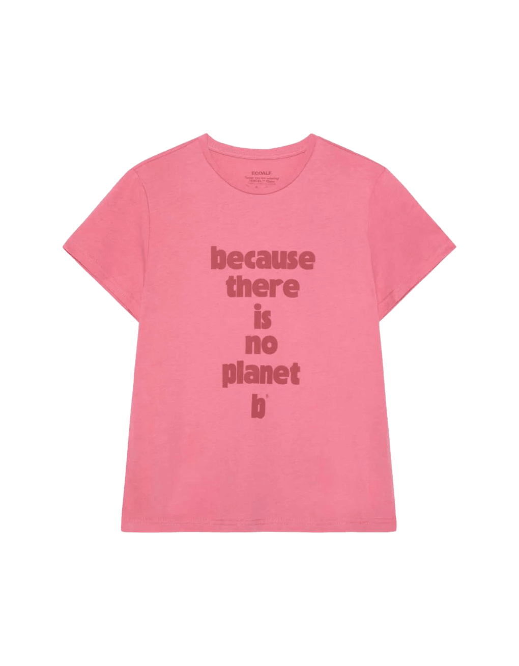 Camiseta Ventie Dark Pink - ECRU