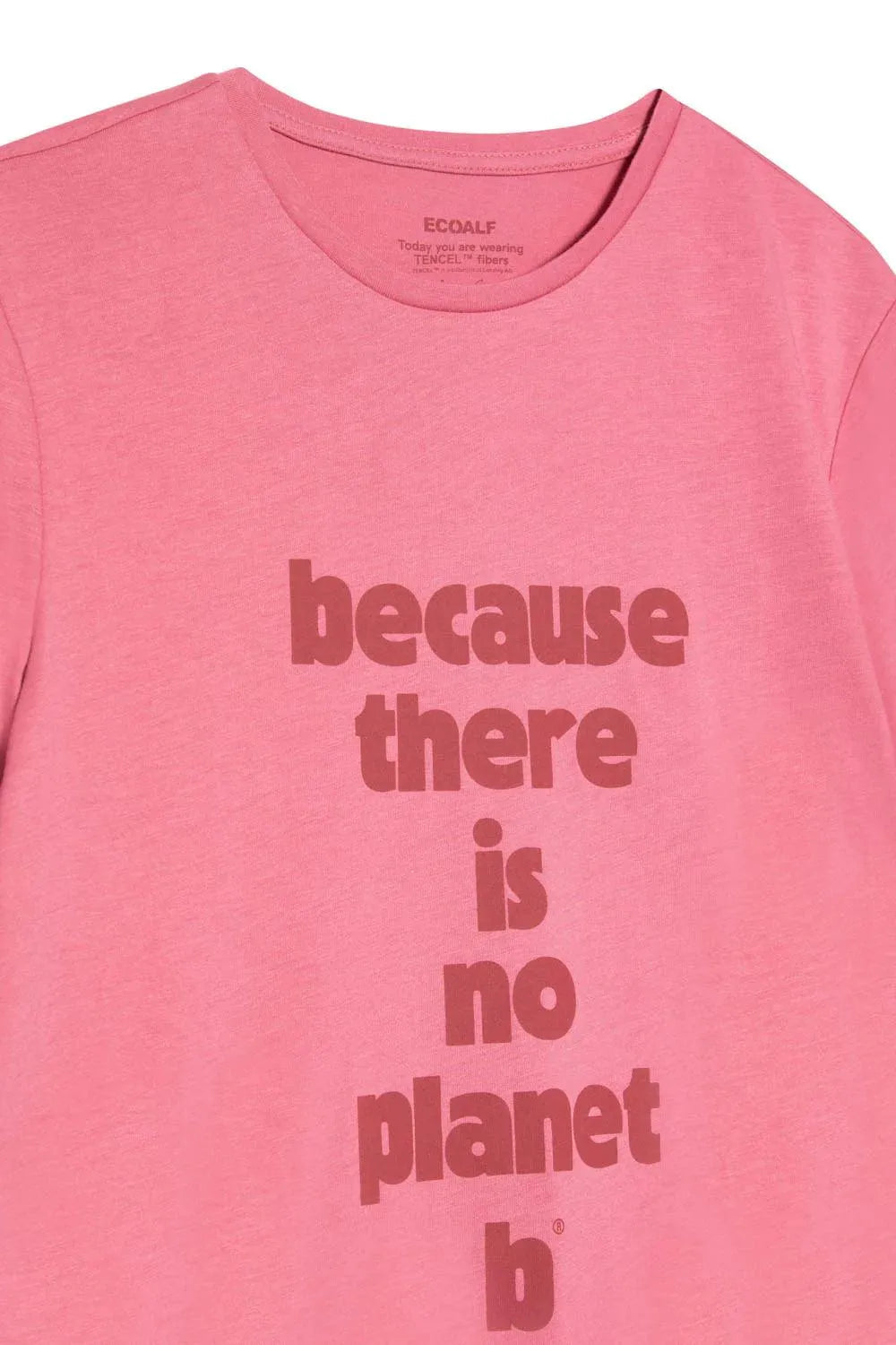 Camiseta Ventie Dark Pink - ECRU