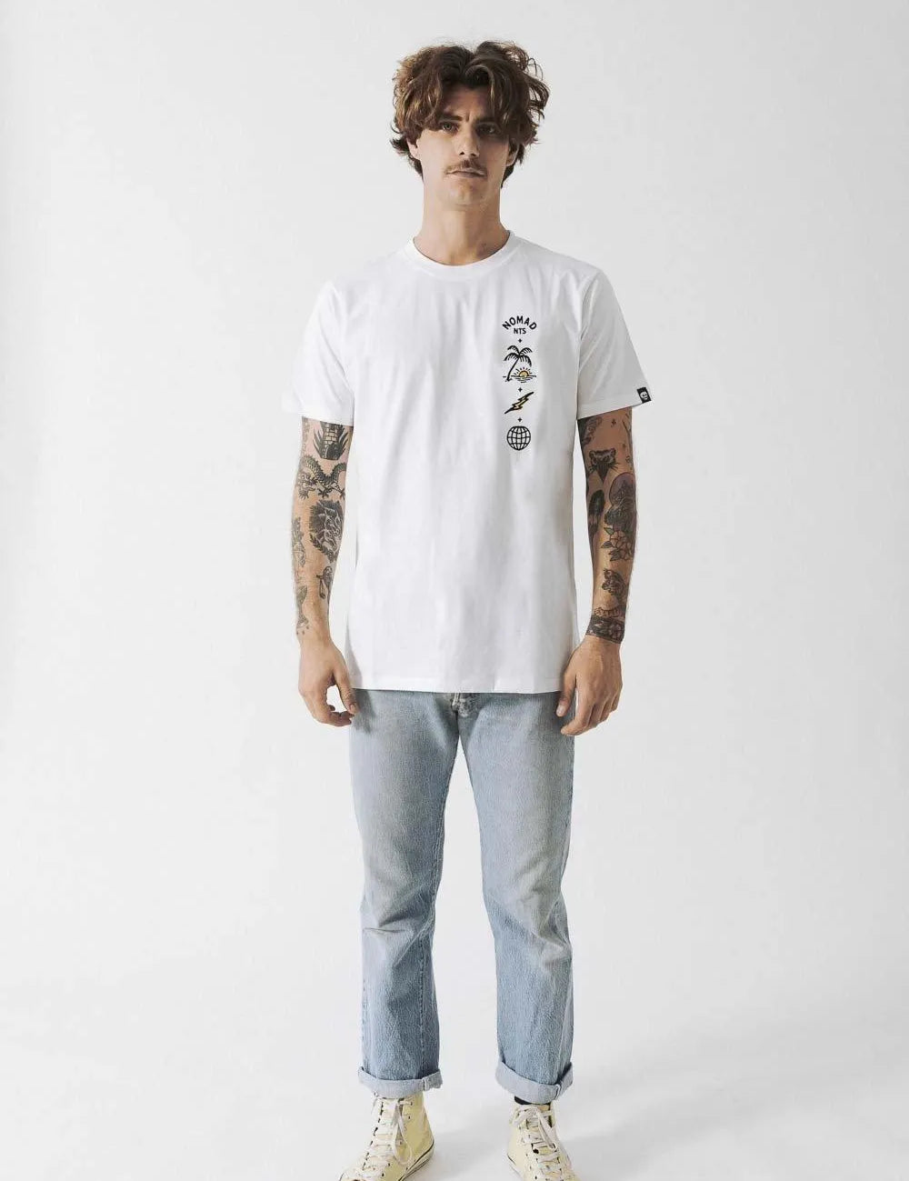 Camiseta Vibes - ECRU