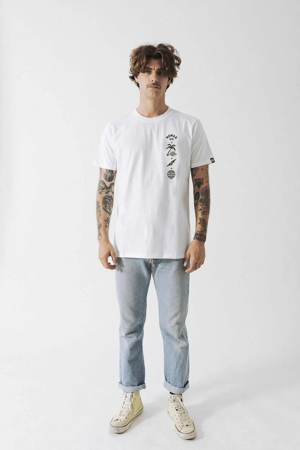 Camiseta Vibes - ECRU