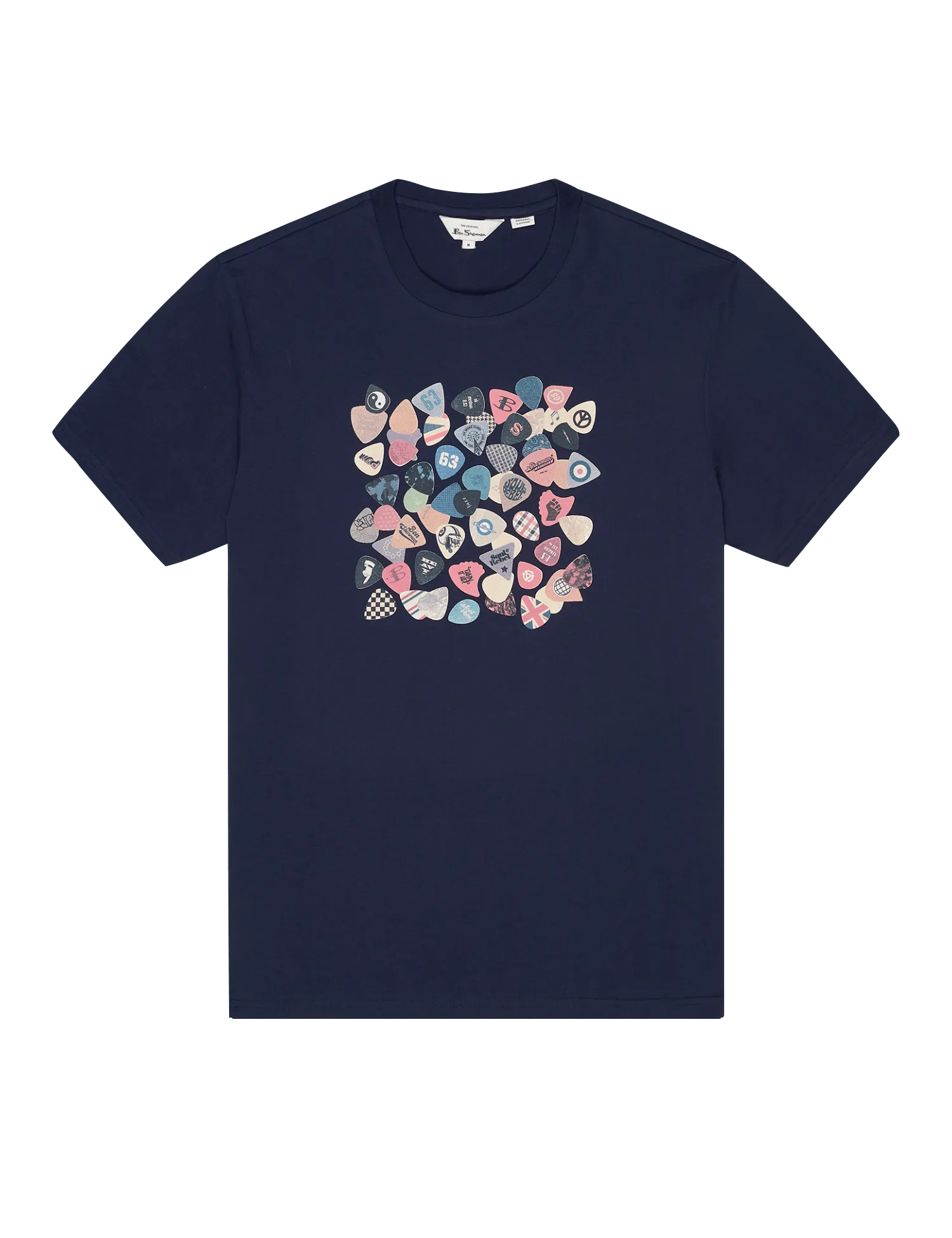 Camiseta Vintage Plectrum - ECRU