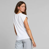 Camiseta Visby Painted Hummingbird White - ECRU