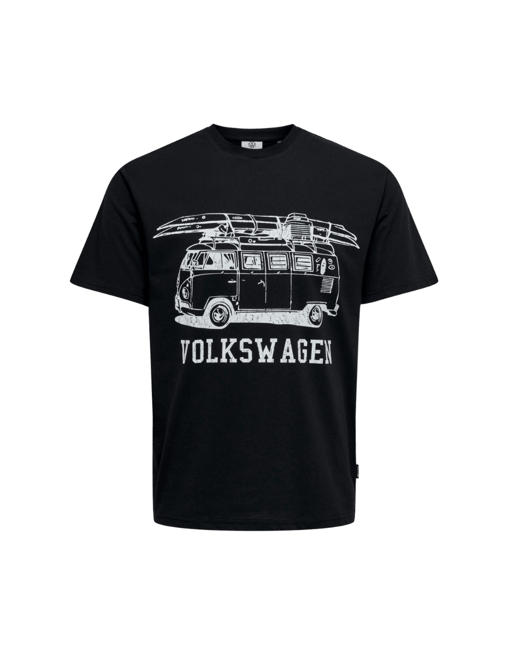 Camiseta Volkswagen Life Black - ECRU