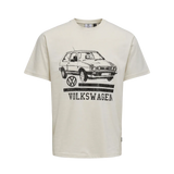 Camiseta Volkswagen Life Cloud Dancer - ECRU