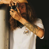 Camiseta Voyager - ECRU