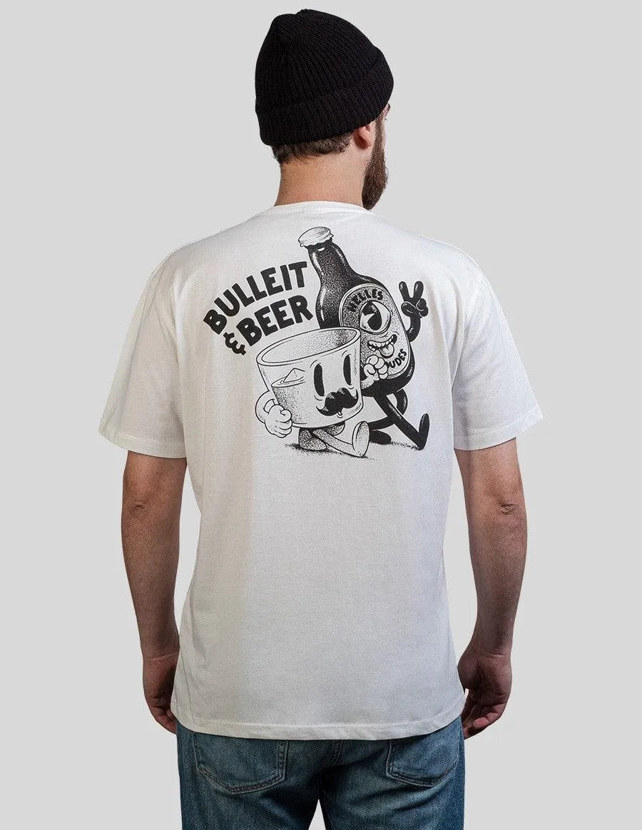 Camiseta Walking - ECRU