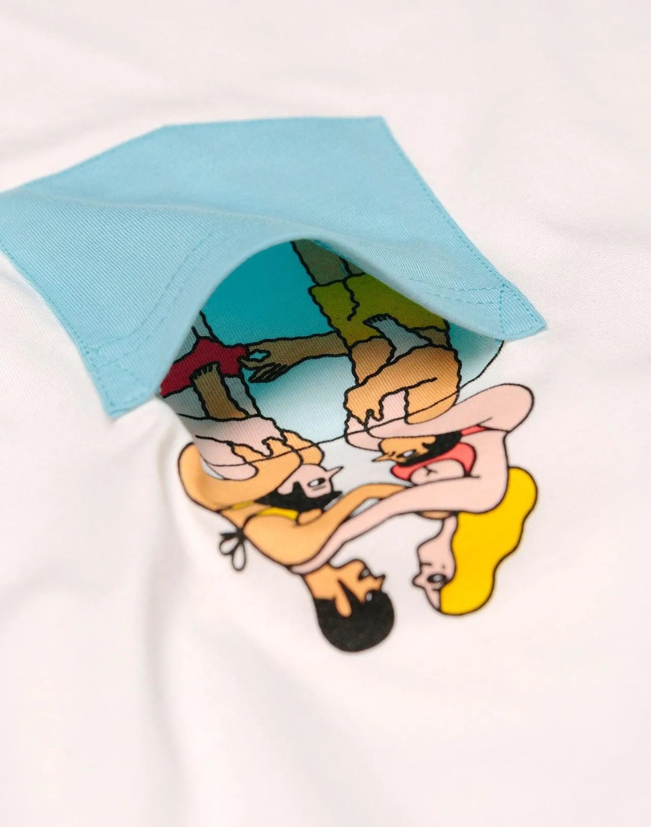 Camiseta Water Battle - ECRU