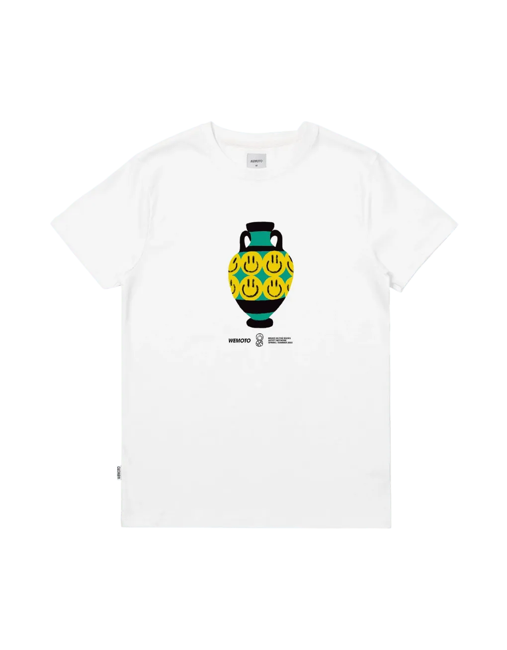 Camiseta WEMOTO Bruce Vase - ECRU