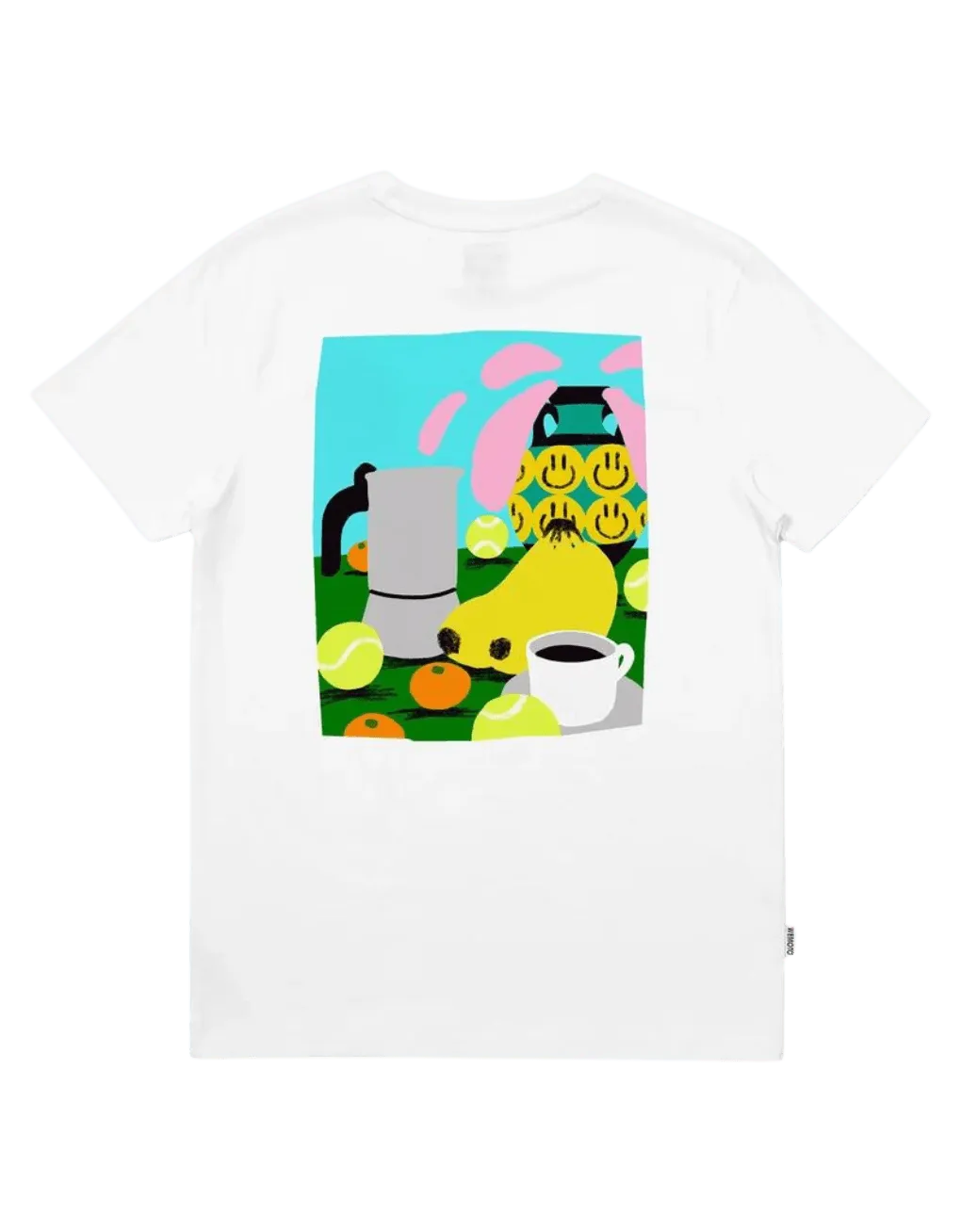 Camiseta WEMOTO Bruce Vase - ECRU