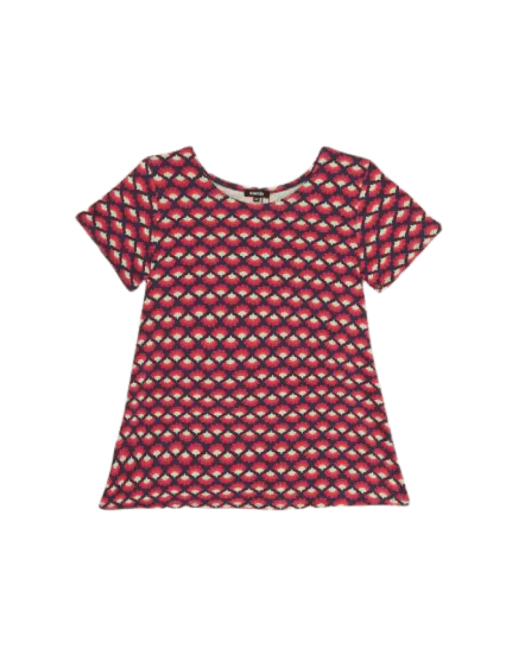 Camiseta Xantik Easy Manga Corta Turkey Feather - ECRU