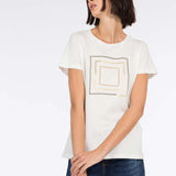 Camiseta Yale - ECRU