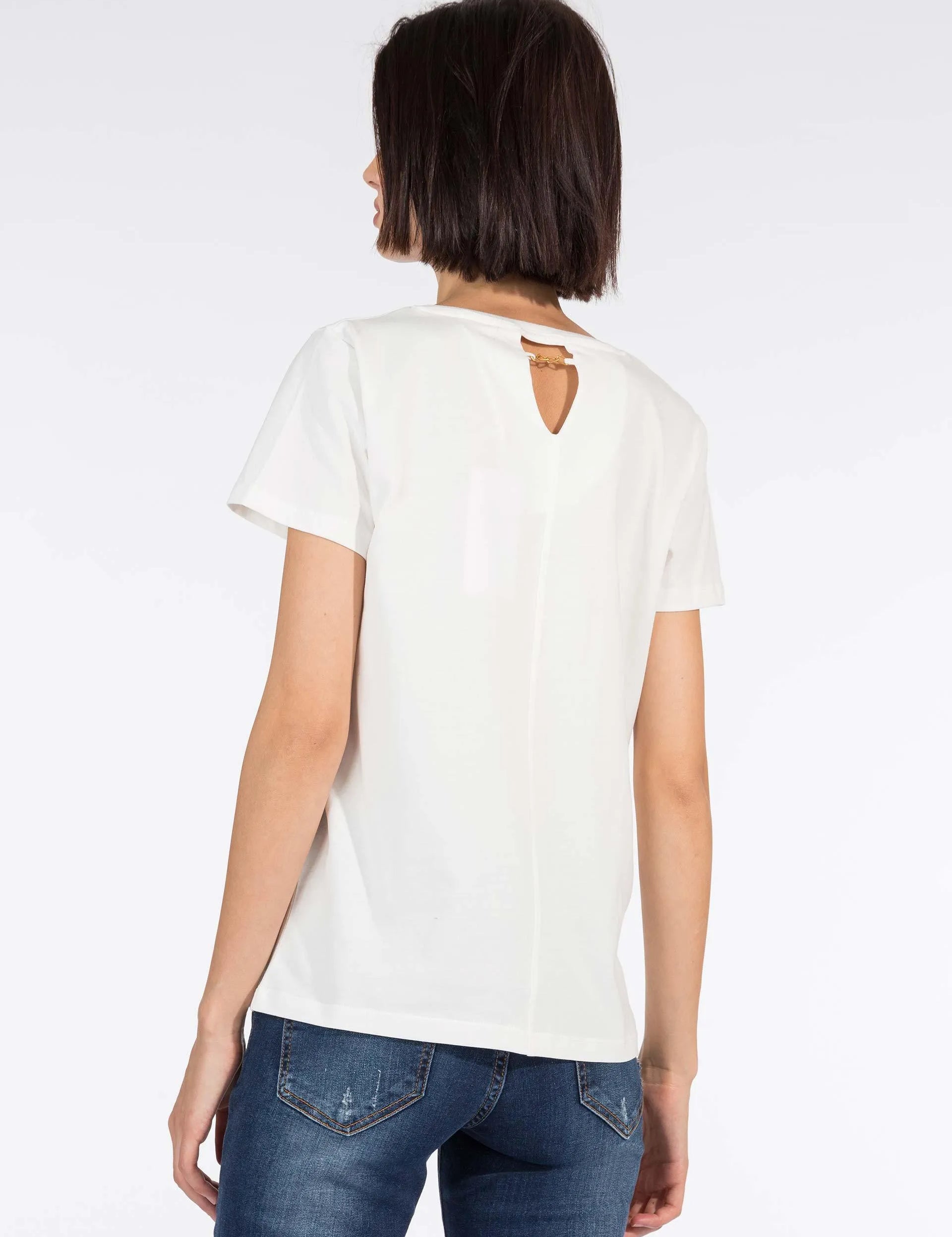 Camiseta Yale - ECRU