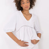 Camiseta Yang - ECRU