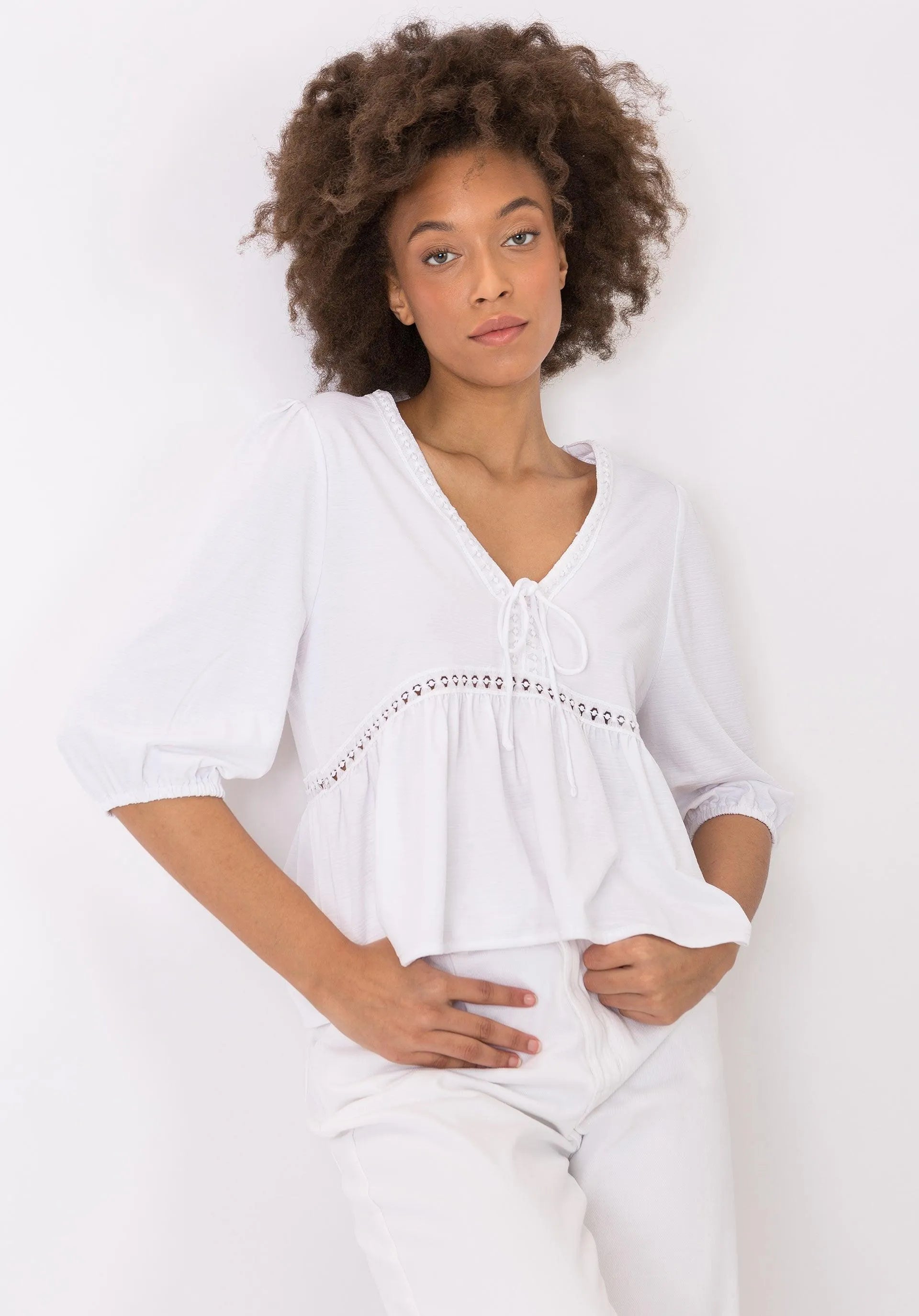 Camiseta Yang - ECRU