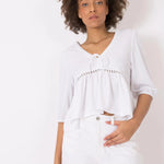 Camiseta Yang - ECRU