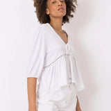 Camiseta Yang - ECRU