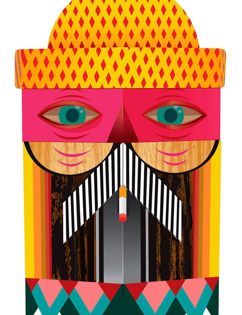 Camiseta Yanmask By Alex Yanes - ECRU