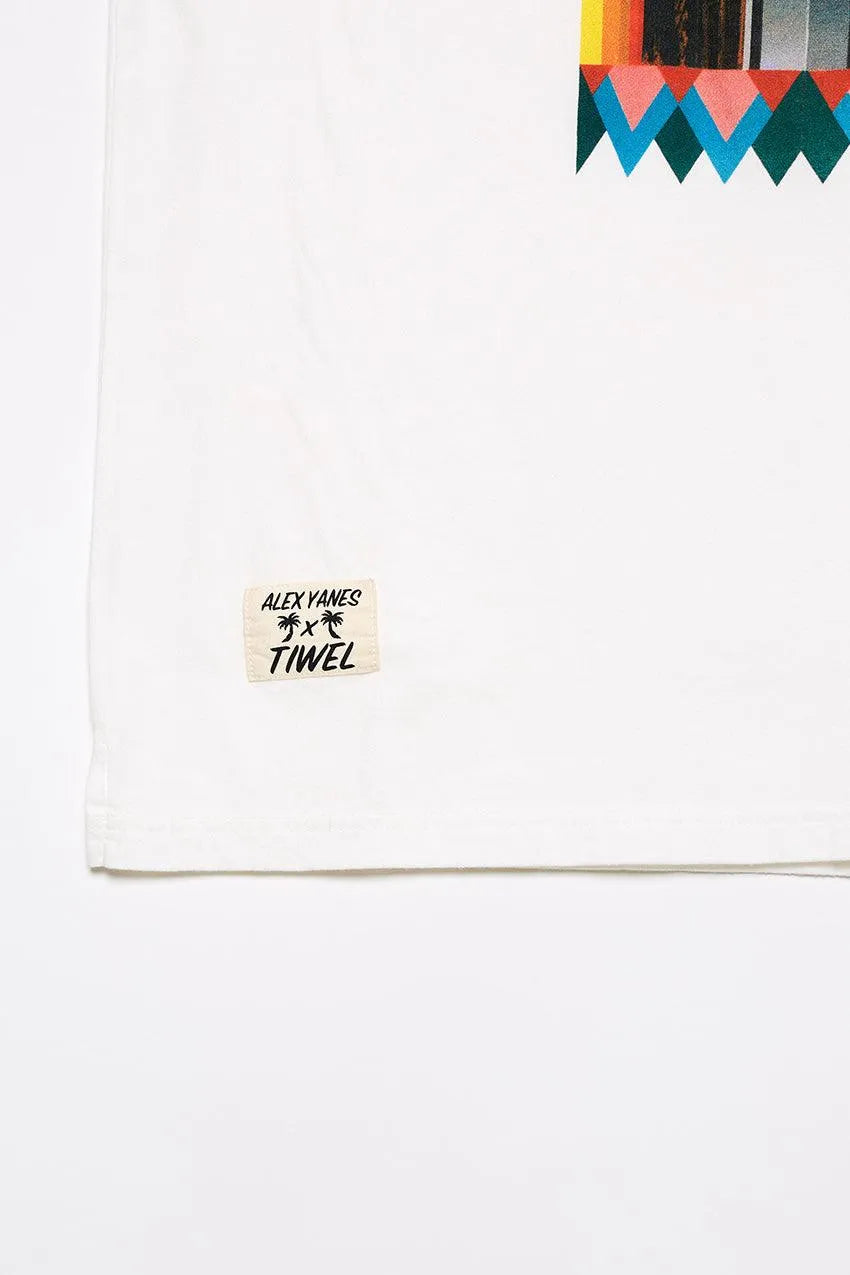 Camiseta Yanmask By Alex Yanes - ECRU