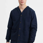 Cardigan Aksam French Terry Sky Captain - ECRU