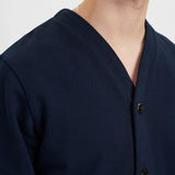 Cardigan Aksam French Terry Sky Captain - ECRU