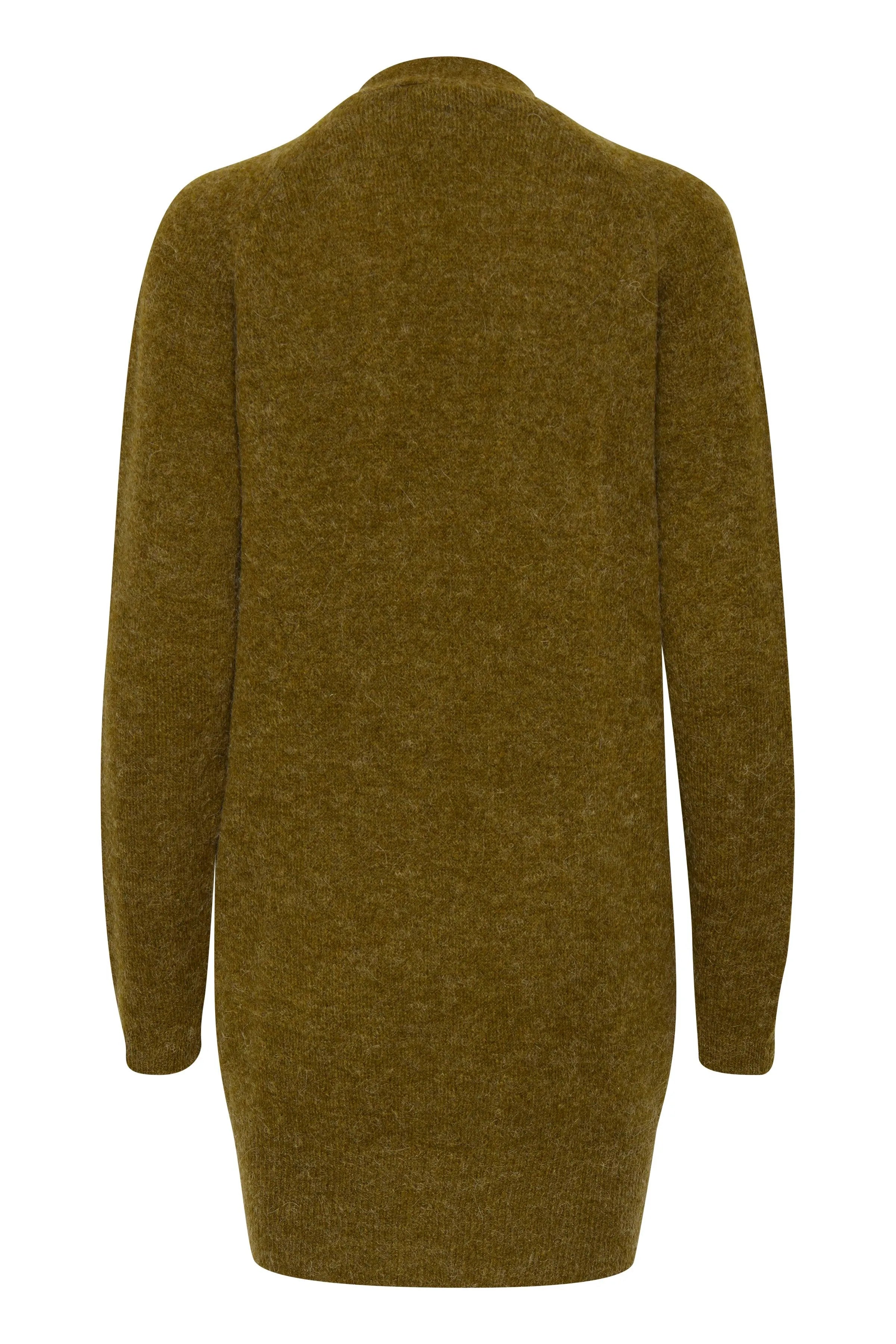 Cardigan Amara Fir Green - ECRU