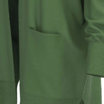 Cárdigan ICHI de punto Alpa Willow Bough - ECRU