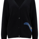 Cárdigan Jennifer Negro, Dino Pop - ECRU