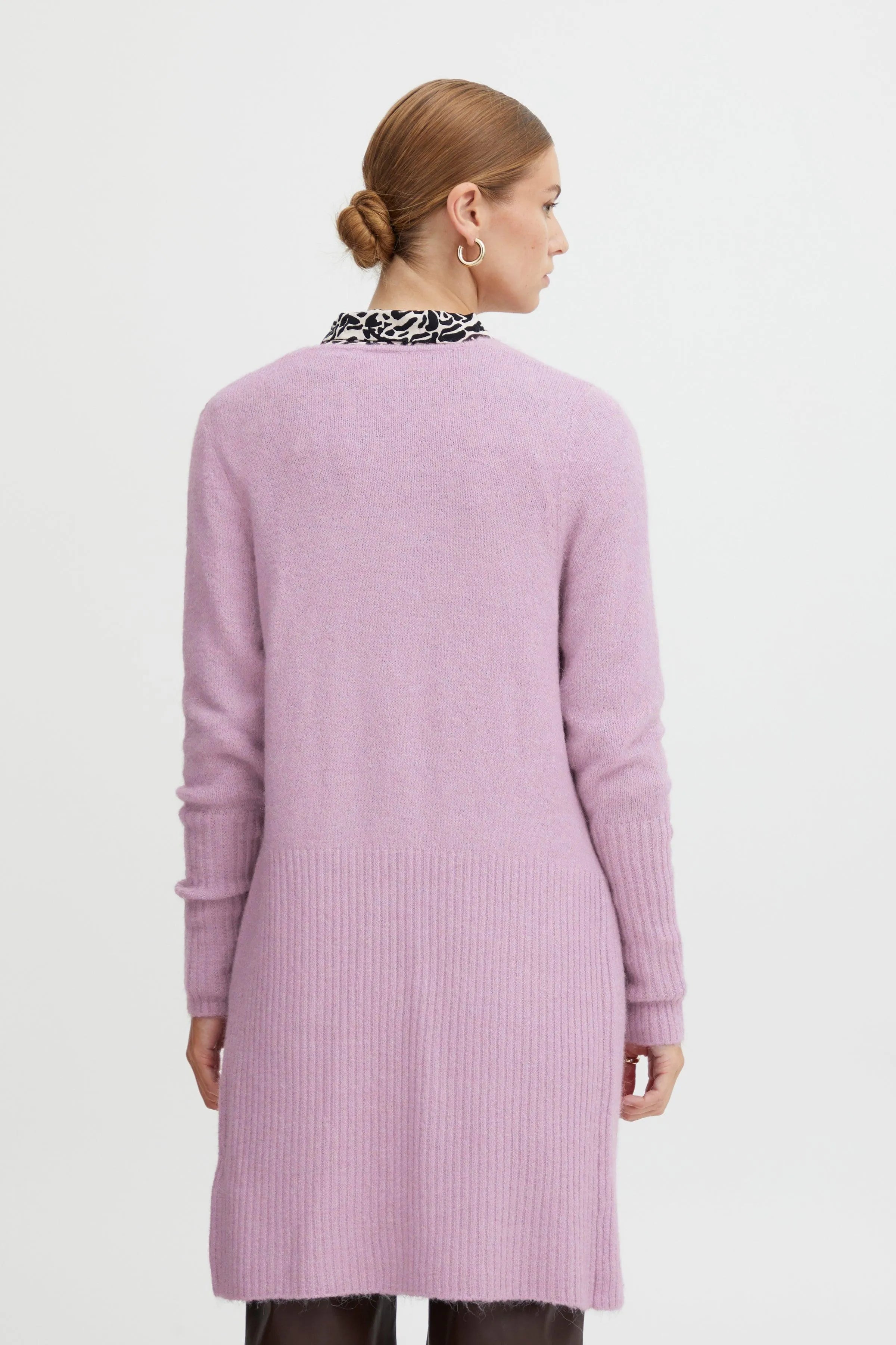 Cardigan Kamara Smoky Grape - ECRU