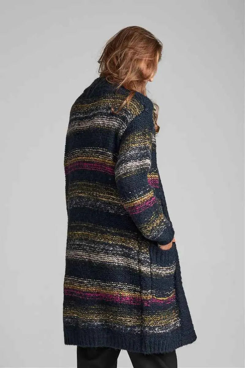 CÁRDIGAN LARGO NUCHARLIE - ECRU