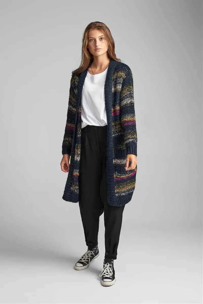 CÁRDIGAN LARGO NUCHARLIE - ECRU