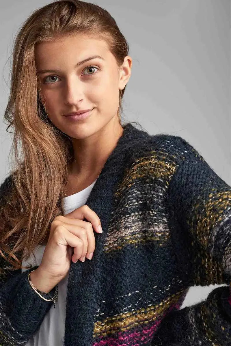 CÁRDIGAN LARGO NUCHARLIE - ECRU