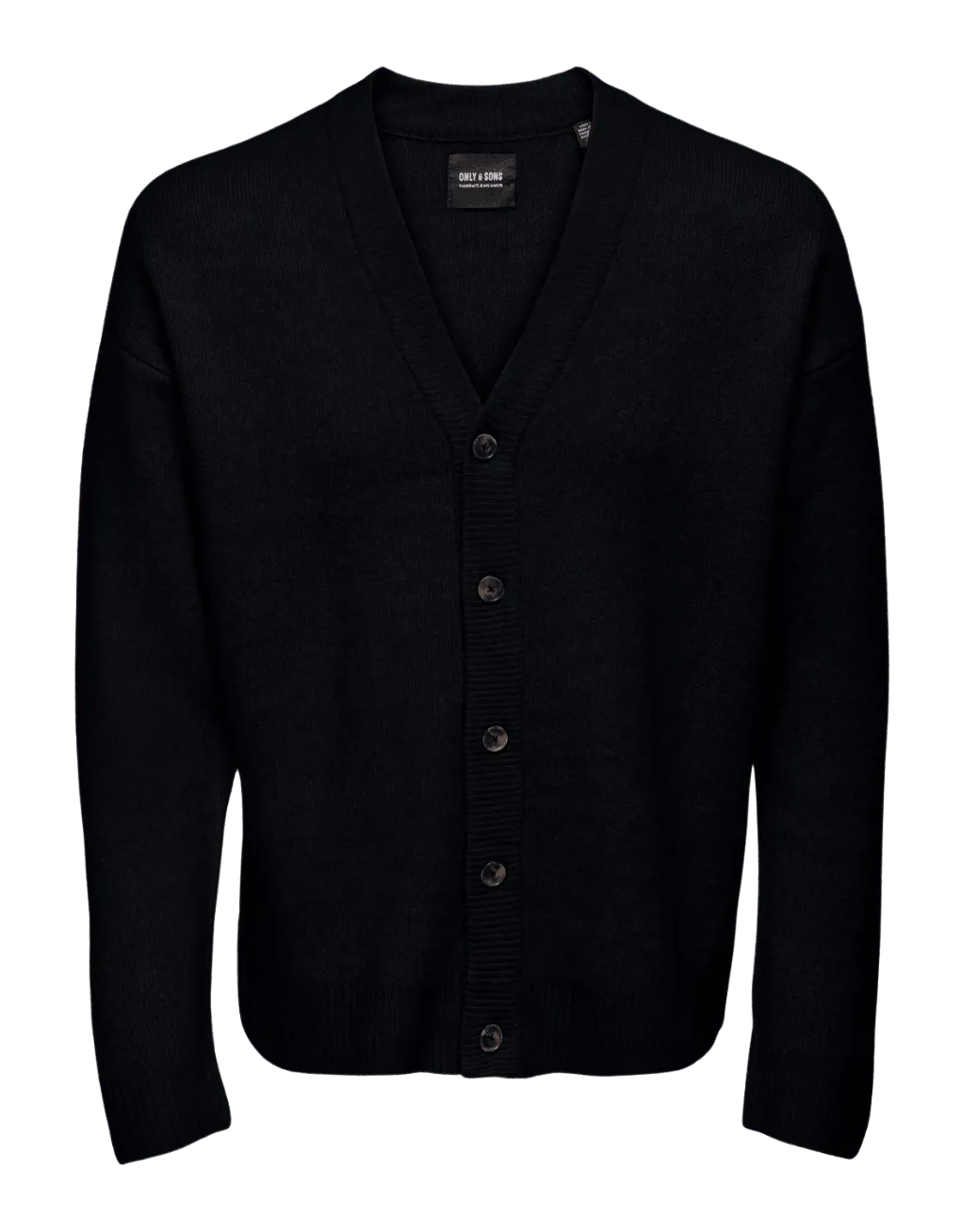 Cardigan Only&Sons Tom Black - ECRU
