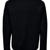 Cardigan Only&Sons Tom Black - ECRU