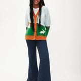 Cardigan Oversize Paisaje - ECRU