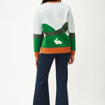 Cardigan Oversize Paisaje - ECRU