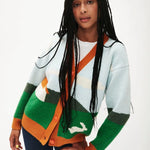 Cardigan Oversize Paisaje - ECRU