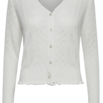 Cardigan Paisley - ECRU