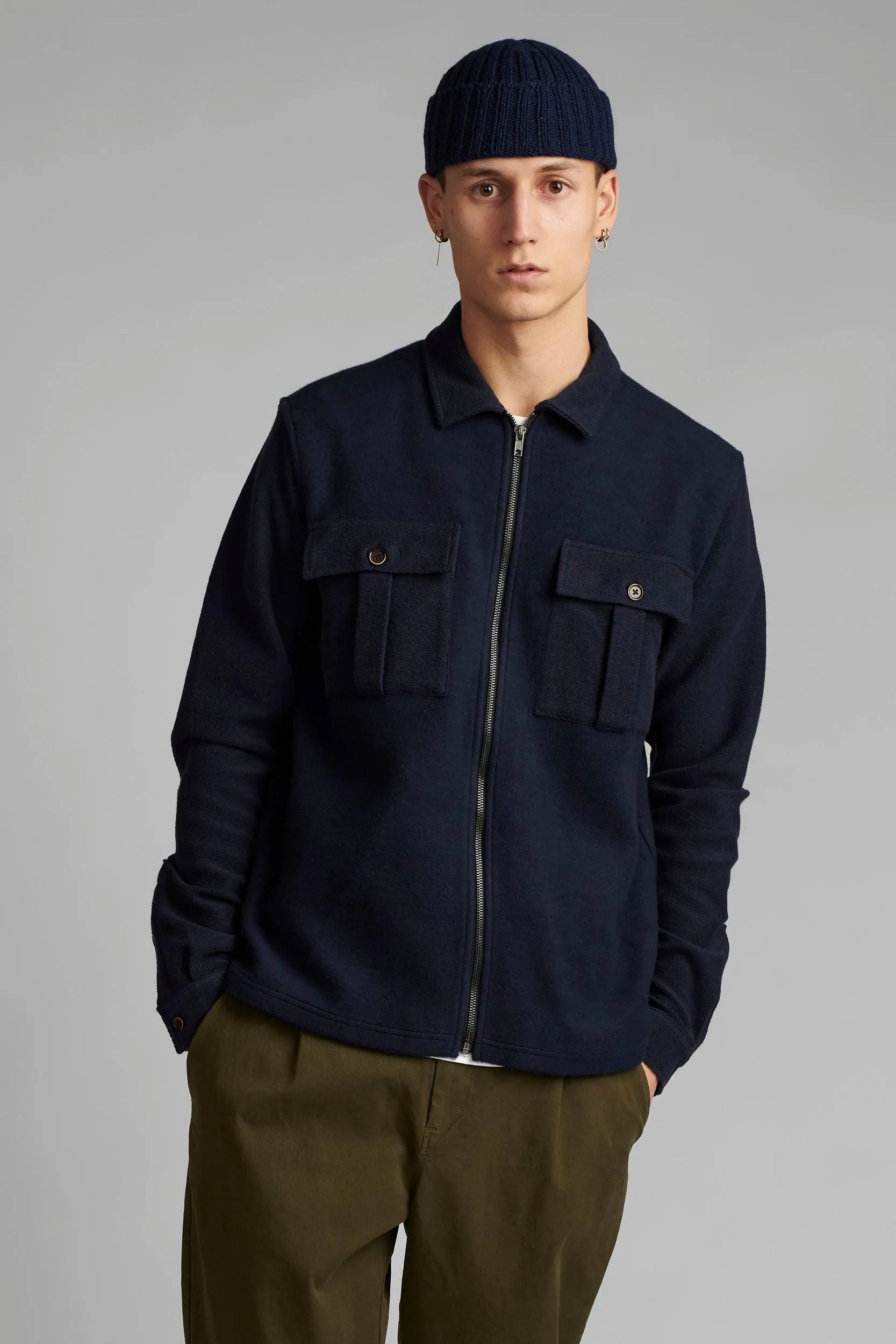 Cardigan Sweat Henry - ECRU