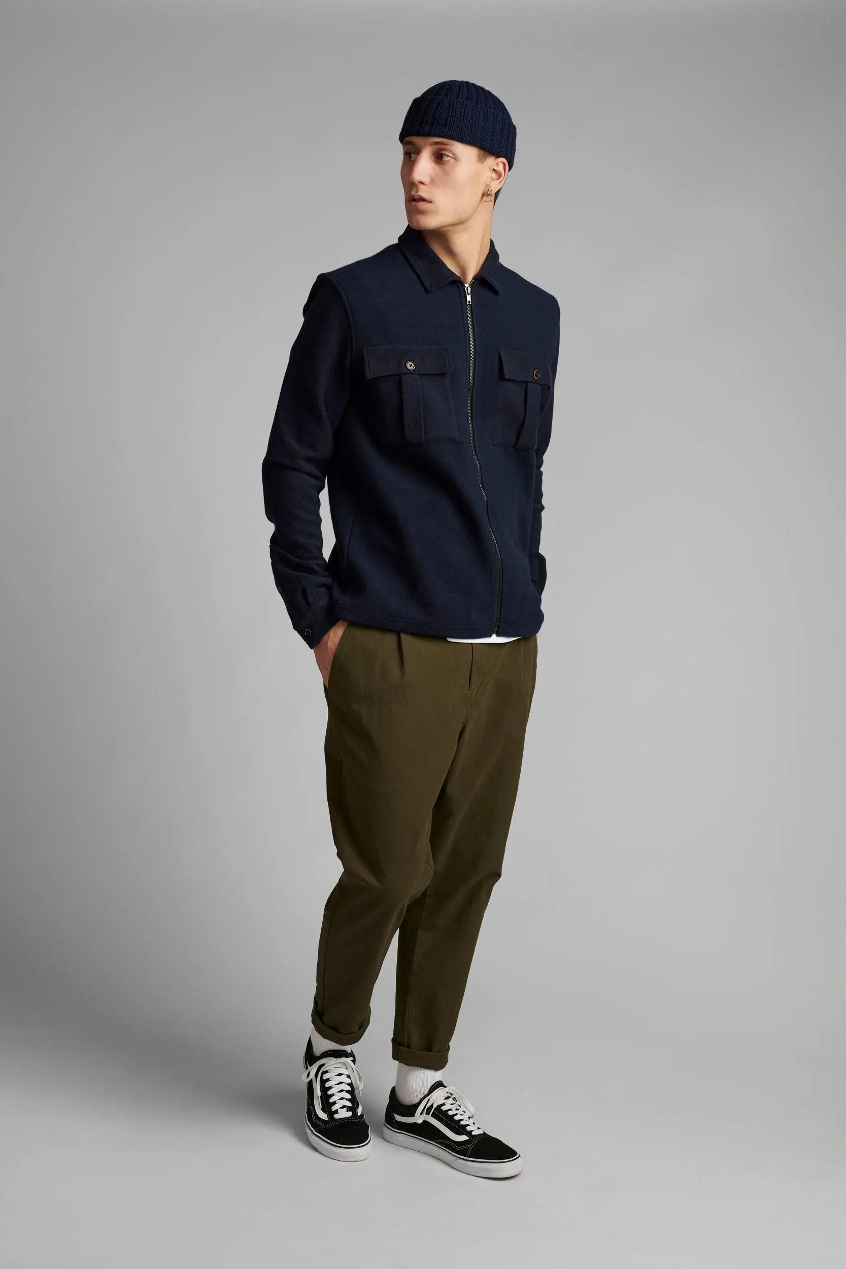 Cardigan Sweat Henry - ECRU